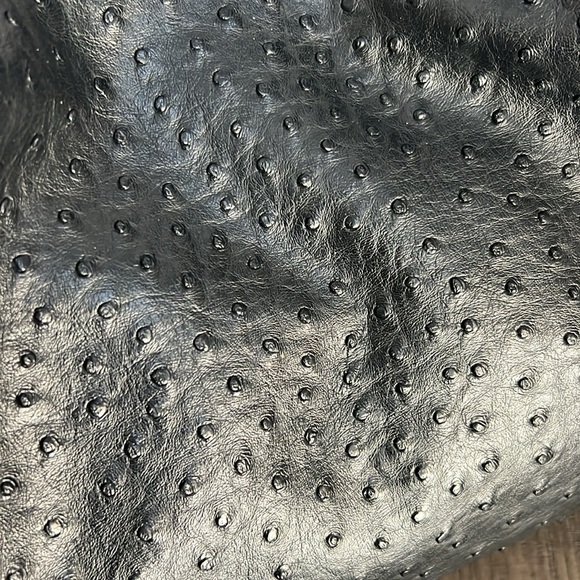 Gunas New York -Naomi - Black Vegan Leather Tote Bag Retails $175 - Picture 7 of 12